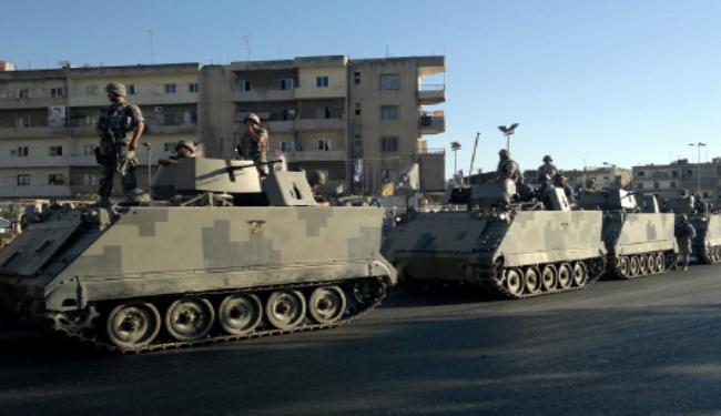 الجيش اللبناني ينتشر في طرابلس في مسعى للتهدئة