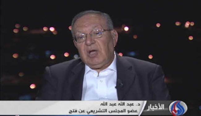 برلماني فلسطيني: المستوطنون يخافون من ضربة عسكرية لايران