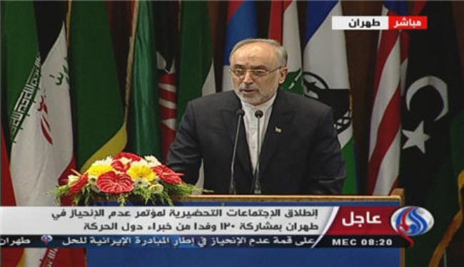 صالحي: عدم الانحياز تحارب الارهاب الدولي المدعوم غربيا