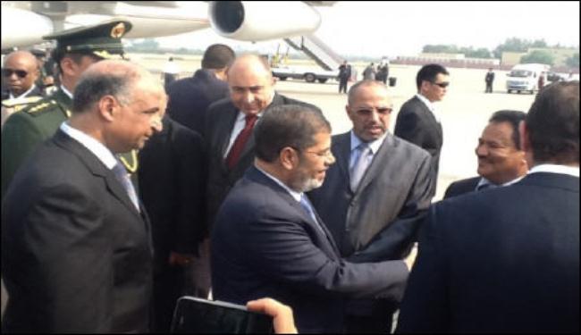 مرسي يلتقي الرئيس الصيني في بكين