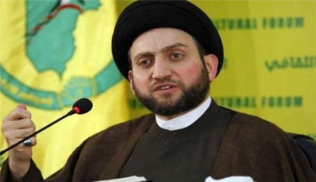 عمار الحكيم: الجماعات المسلحة في سوريا لا تحافظ على مصالح الشعب