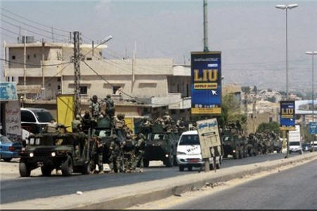هشدار ارتش لبنان به ارتش آزاد