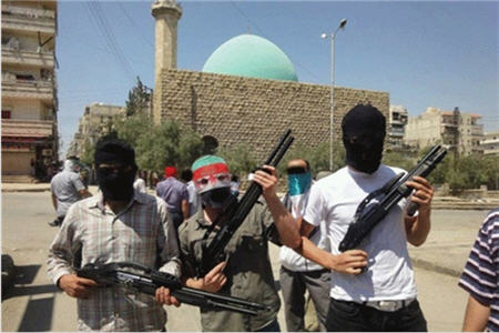  گاردین: تروریست های سوريه از آمريكا سلاح مي گيرند