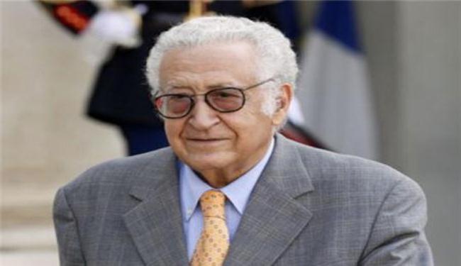 الابراهيمي يزور طهران غدا لبحث الازمة السورية