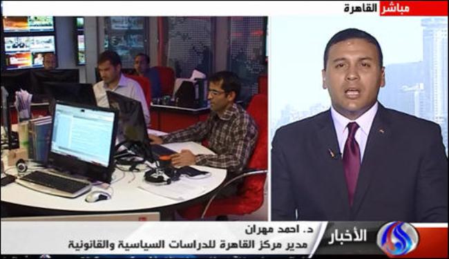 خبير مصري:العالم قناة مهنية ووقفها بلطجة دولية ضد ايران