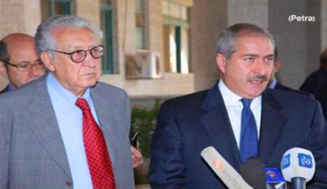 الابراهيمي وناصر جودة يناشدان وقف القتال بسوريا والحل السياسي