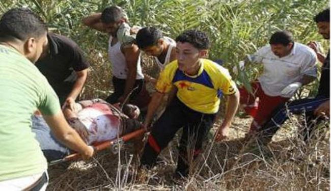 اصابة فلسطيني بجروح خطيرة بقصف اسرائيلي على غزة
