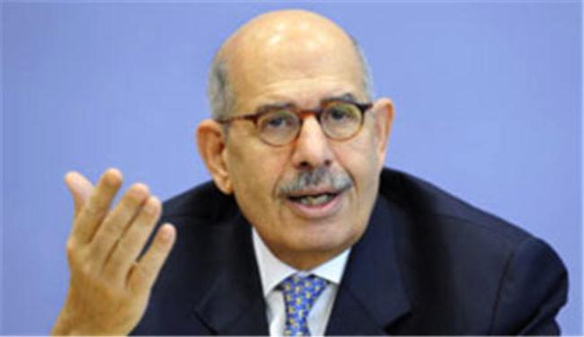 البرادعي: الحوار هو الحل الوحيد لانهاء الازمة السورية