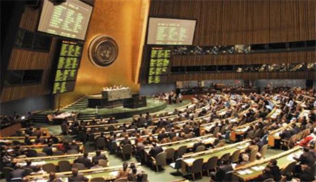 البعثة الفلسطينية ستطلب اعلان فلسطين دولة غير عضو في الامم المتحدة