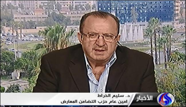 حزب سوري معارض يدعو لحوار وطني حول كل القضايا