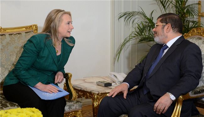 تماسهای مکرر اوباما با مرسی برای فشار بر حماس