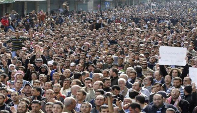 تظاهرة حاشدة بالاردن تطالب باصلاح النظام