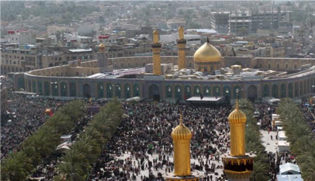 موكب عزاء للحسين (ع) شيعي سني بالانبار