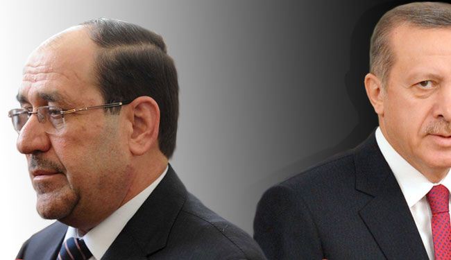 مالكي از تركيه خواست در عراق دخالت نكند