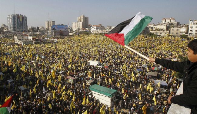 شوکه شدن اسراییل از حمایت عظیم مردمی از فتح