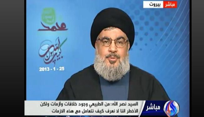 هشدار سیدحسن نصرالله نسبت به فتنه های قومی