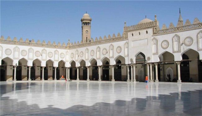 احمدی نژاد وارد الازهر شد