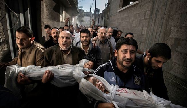 صورة طفلين شهيدين فلسطينيين تفوز بجائزة