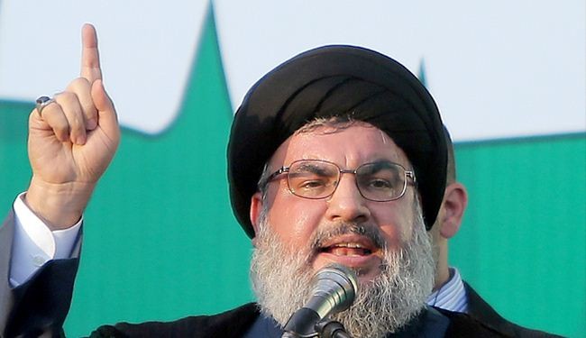 آغاز سخنرانی نصرالله در مراسم بزرگداشت فرماندهان شهید