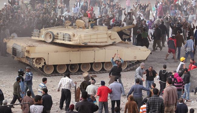 اخوان در اندیشه کنترل ارتش مصر است