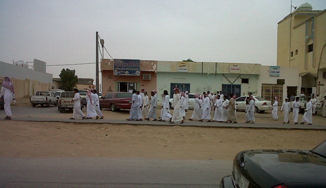 تظاهرات بالسعودية احتجاجا على اعتقال المواطنين
