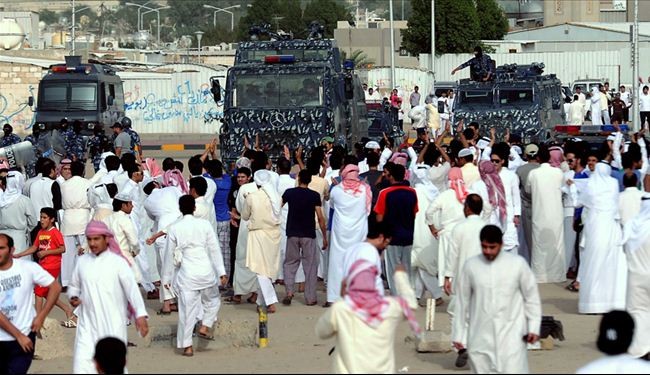 اعتصام بالسعودية وحزب الامة يعتبر النظام غير شرعي