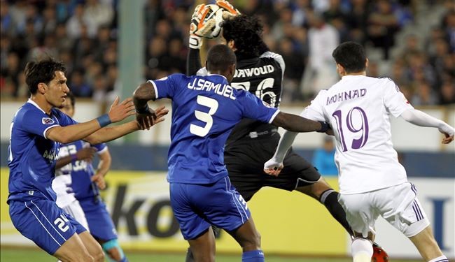 فوز الاستقلال على العين 2-صفر بدوري ابطال اسيا