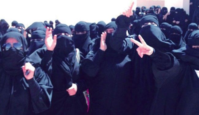 تضامن الطالبات السعوديات مع المعتقلين والمعتقلات