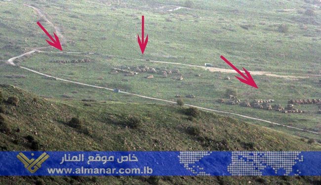 نقل و انتقالات مشکوک صهیونیستها در مرز لبنان