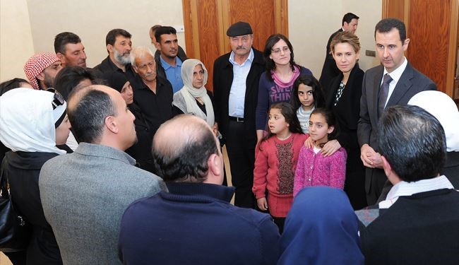 نظر بشار اسد درباره جنگ در سوریه