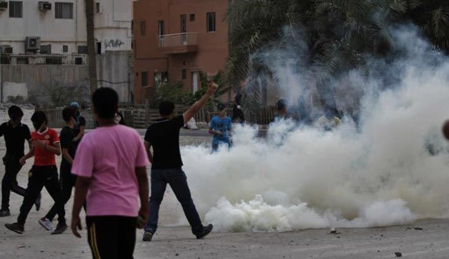 القوات البحرينية تقمع ختم عزاء الشهيد الريس