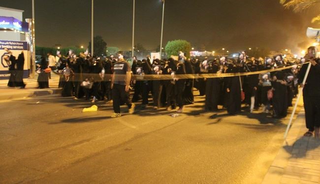تجمع عربستانی ها در اعتراض به بازداشت ها