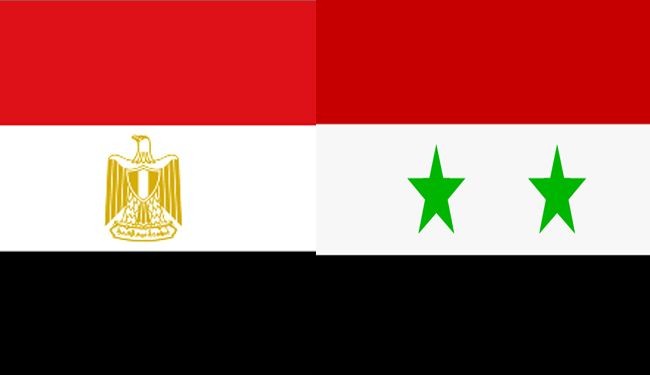 مصر تعيد القائم باعمالها الى دمشق لممارسة مهامه