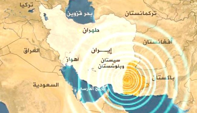 تسييس الزلزال الذي وقع في منطقة بوشهر الإيرانية