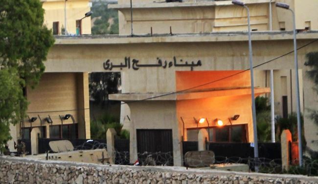 بازگشایی گذرگاه رفح پس از آزادی سربازان مصری