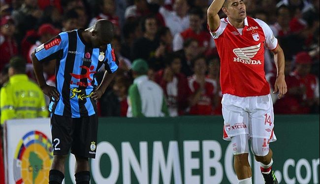 سانتا فيه الكولومبي الى قبل نهائي كأس ليبرتادوريس