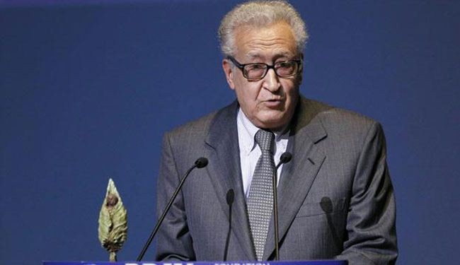 الابراهیمي:یجب حل الازمة السوریة سلمیا وعلی وجه السرعة