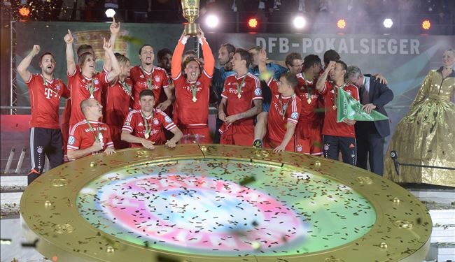 بايرن ميونيخ يهزم شتوتغارت ويحرز لقب كأس المانيا