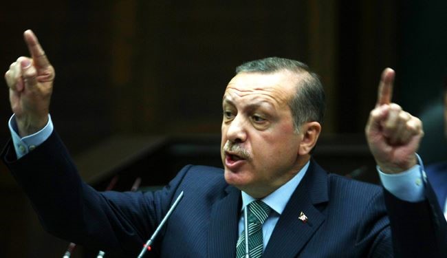 حمله اردوغان به مواضع 