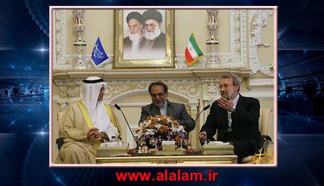 لاريجاني: الدبلوماسية لا تتقدم بقوة السلاح
