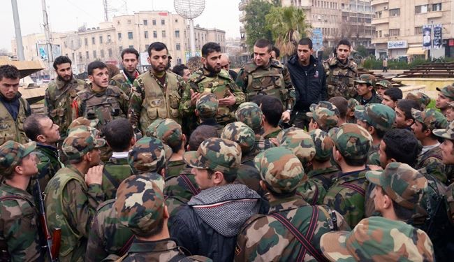 ارتش سوریه وارد یکی از مناطق حلب شد