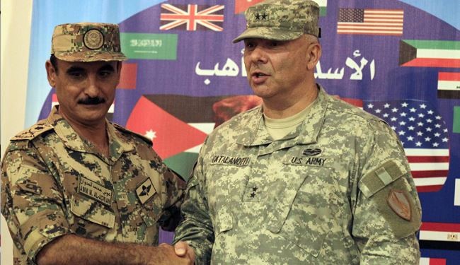 رزمایش شیر آماده اردن پیش از موعد پایان یافت