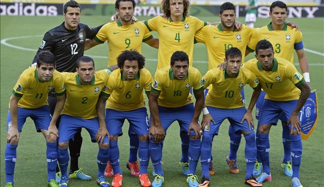 البرازيل اول المتأهلين الى المربع الذهبي