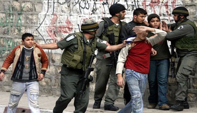 الاحتلال الاسرائيلي ينتهك حقوق الاطفال الفلسطينيين