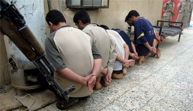 بازداشت 13 عضو یک شبکه تروریستی در عراق