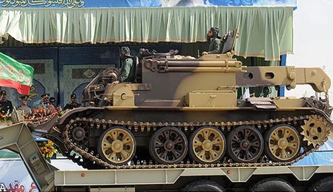 ايران تدشن عربة 