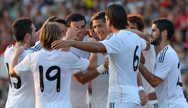 ريال مدريد يسحق بورتموث بسداسية ودياً