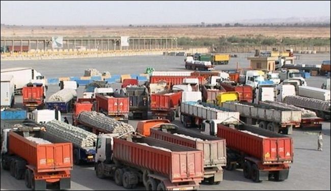 صادرات ايرانية بقيمة 176 ملیون دولار الى العراق