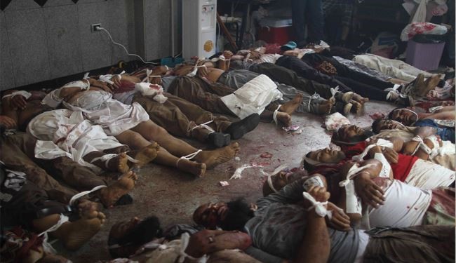 آمار کشته های درگیری در مصر 95 نفر اعلام شد