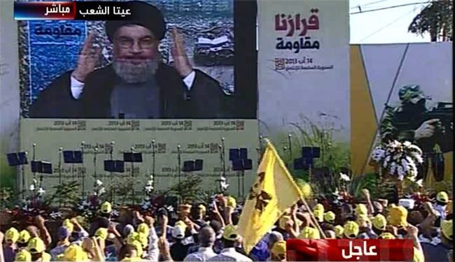 نصرالله: در نبرد با تروریسم تکفیری هم پیروز می شویم